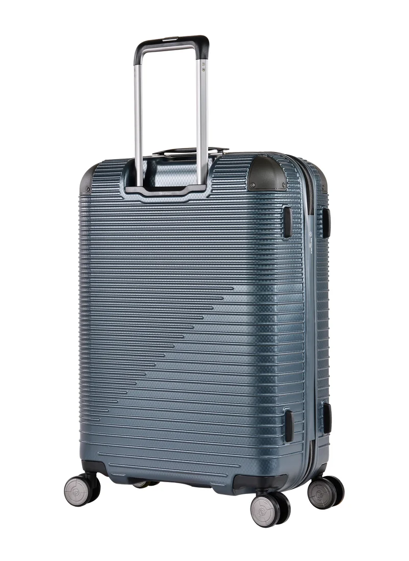 إيمينينت Wheeled Luggage Trolley For Unisex TPO Compound 4 Double Inline Skate wheels with TSA lock-Graphite