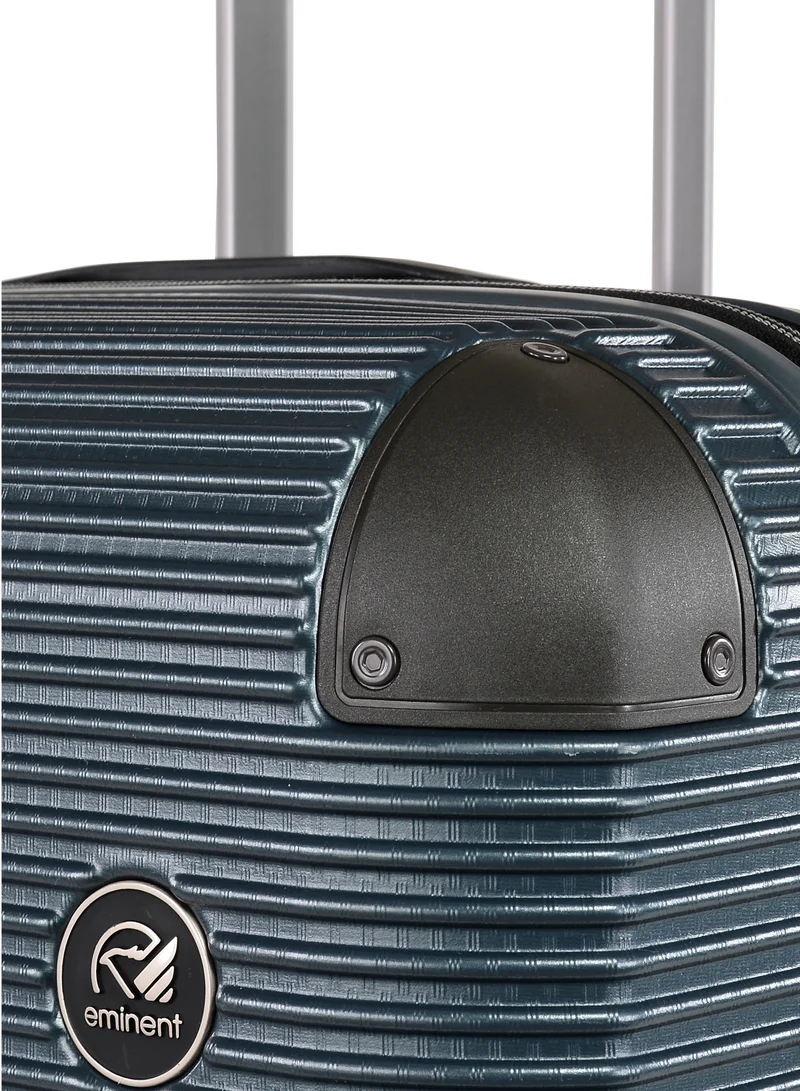 إيمينينت Wheeled Luggage Trolley For Unisex TPO Compound 4 Double Inline Skate wheels with TSA lock-Graphite