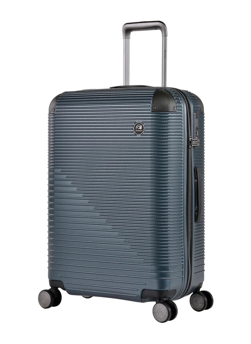 إيمينينت Wheeled Luggage Trolley For Unisex TPO Compound 4 Double Inline Skate wheels with TSA lock-Graphite