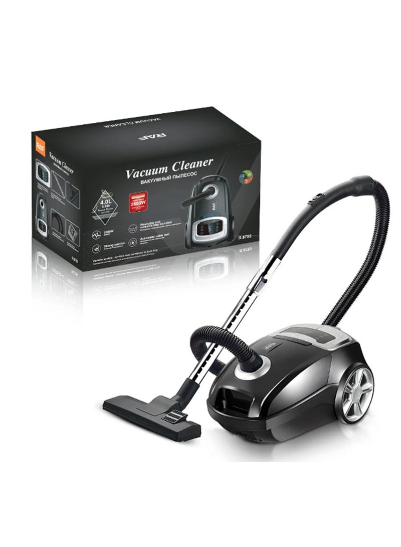 RAF Portable Vacuum Cleaner, Vacuum Cleaner, Large Capacity 2 in 1 , 2800W, High Suction Power, Dry and Wet, R.8755, 4L - Image 5