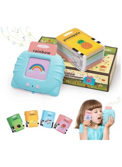 NBB GLOBAL TRADERS Talking Flash Cards Learning Toys for Toddlers, 2-6 Years Old Kids, Arabic & English Letters, Speech Therapy Word Game Toy, 112 Cards, 224 Words, Early Education Teaching Machine  - Image 5