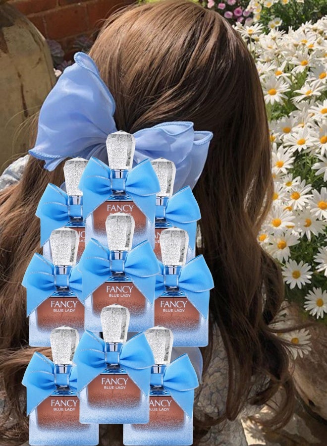 Johan.B Paris 9 Pieces Fancy Blue Lady Perfume 85ML - Image 1