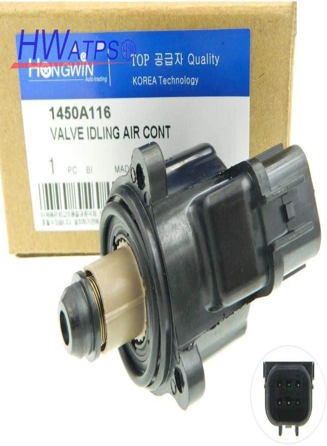 HONGWIN صمامات التحكم في هواء التباطؤ HWATPS MD619857 1450A116، محركات تحكم بموصل قابس، مناسبة لسيارات ميتسوبيشي لانسر، كرايسلر، ودودج MD628174 - Image 3
