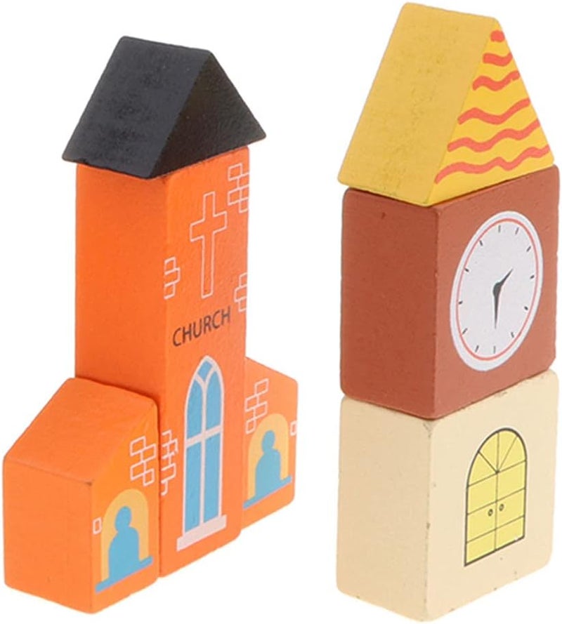 klarakoDIY Building Track Accessories for Wooden Train Railway klarakoCompatible with All Major Toy Train Brands, Kids Birthday Gift, Early Childhood Development klarakoHouse, as described - Image 4