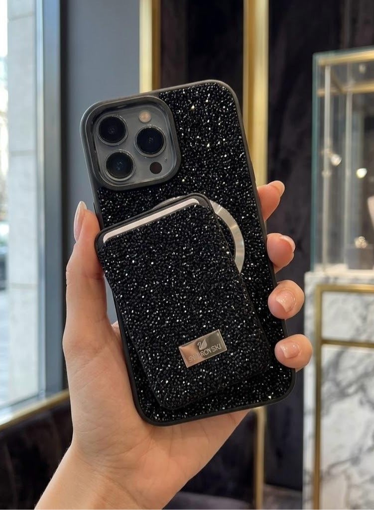 سواروفسكي Swarovski iPhone 15 Pro Max Case diamondluxuriousglossy