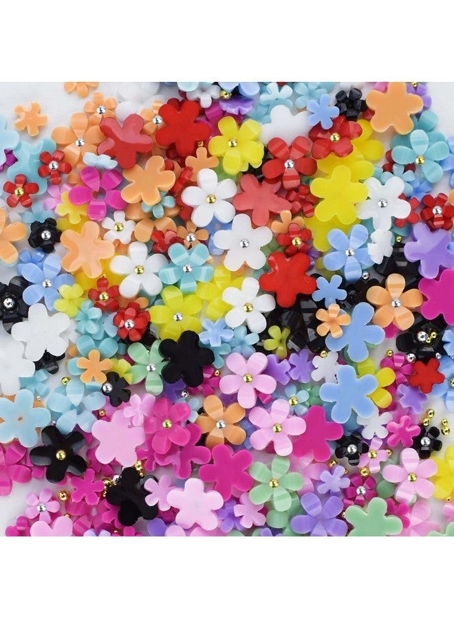 TTSAM 800 Pcs Nail Charms Art Charms Butterfly Nail 3D Nails Decoration Crafts Diy Diamonds Rhinestones Acrylic Nails Jewelry Accessories Gold Silver Pearls Nail Supplies Resin Flatbacks Flower Nails Gems - Image 4