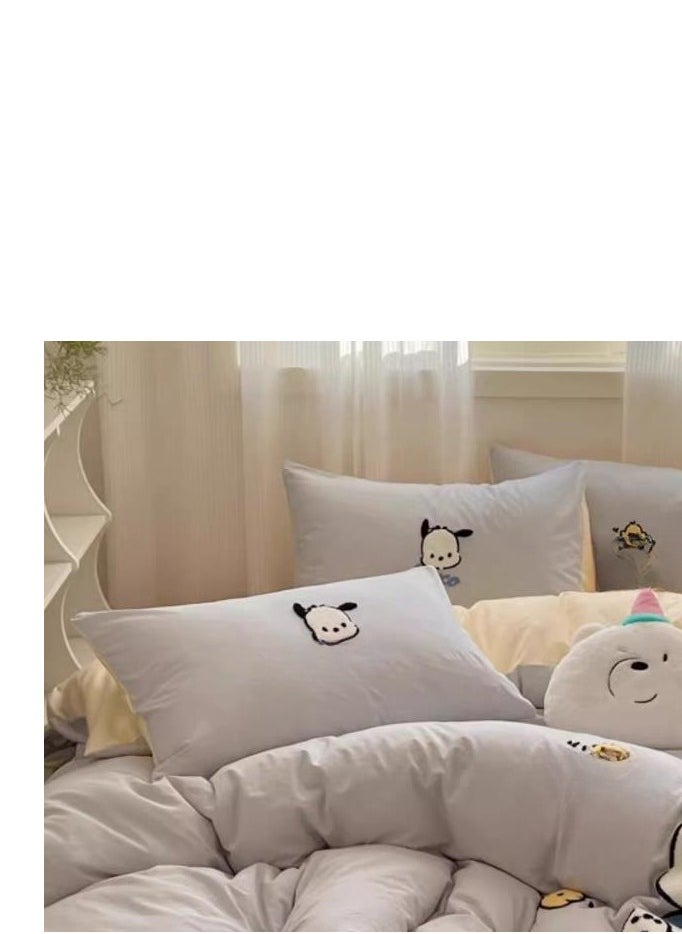 Generic Fitted Sheet Style — ﻿ High End Cartoon Pattern  Pure Cotton Bedding Four Piece Set  - Image 5