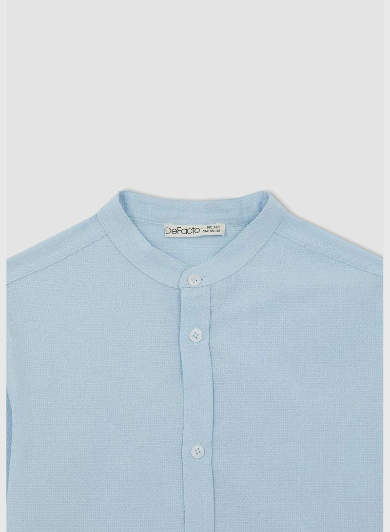 ديفاكتو Regular Fit Long Sleeve Shirt