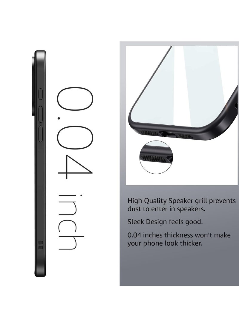 Generic - Bumper Protective Case for Iphone 15 Silicone TPU Bumper Ultra Durable Ultra-Safe Camera Optimum Solution Black - Image 1