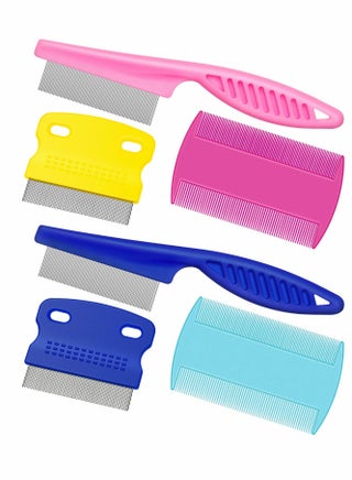 6 Pcs Pet Combs Cat Tear Stain Dog Grooming Flea Comb, Stainless Steel Tool Removal Dandruff, Clean Mucus and Stains Ideal for All Types of Hair - pzsku/ZE0DE3C311BFF8FC654D1Z/45/_/1698716600/519dfe84-c2fd-468f-a9ff-d61b53d0ee22