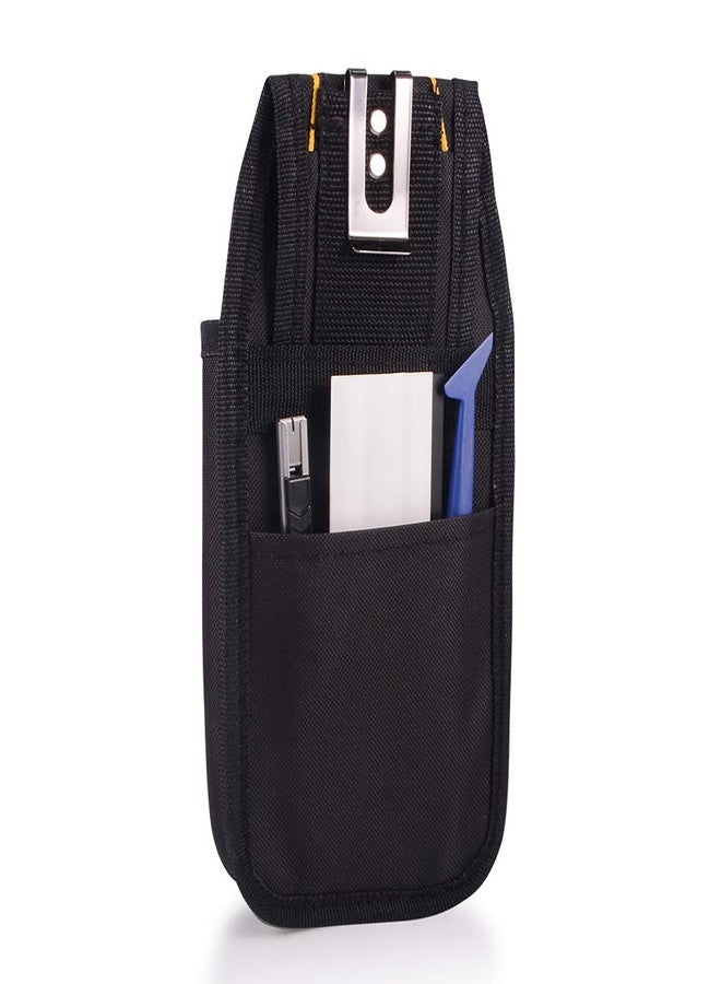Gomake WINJUN Tool Pouch Window Tint Vinyl Tool Organizer, Black Oxford Waterproof Tools Waist Bag/Tool Pouch with Multi Pockets and Belt Clip for Window Tinting,Car Wrapping - Image 2
