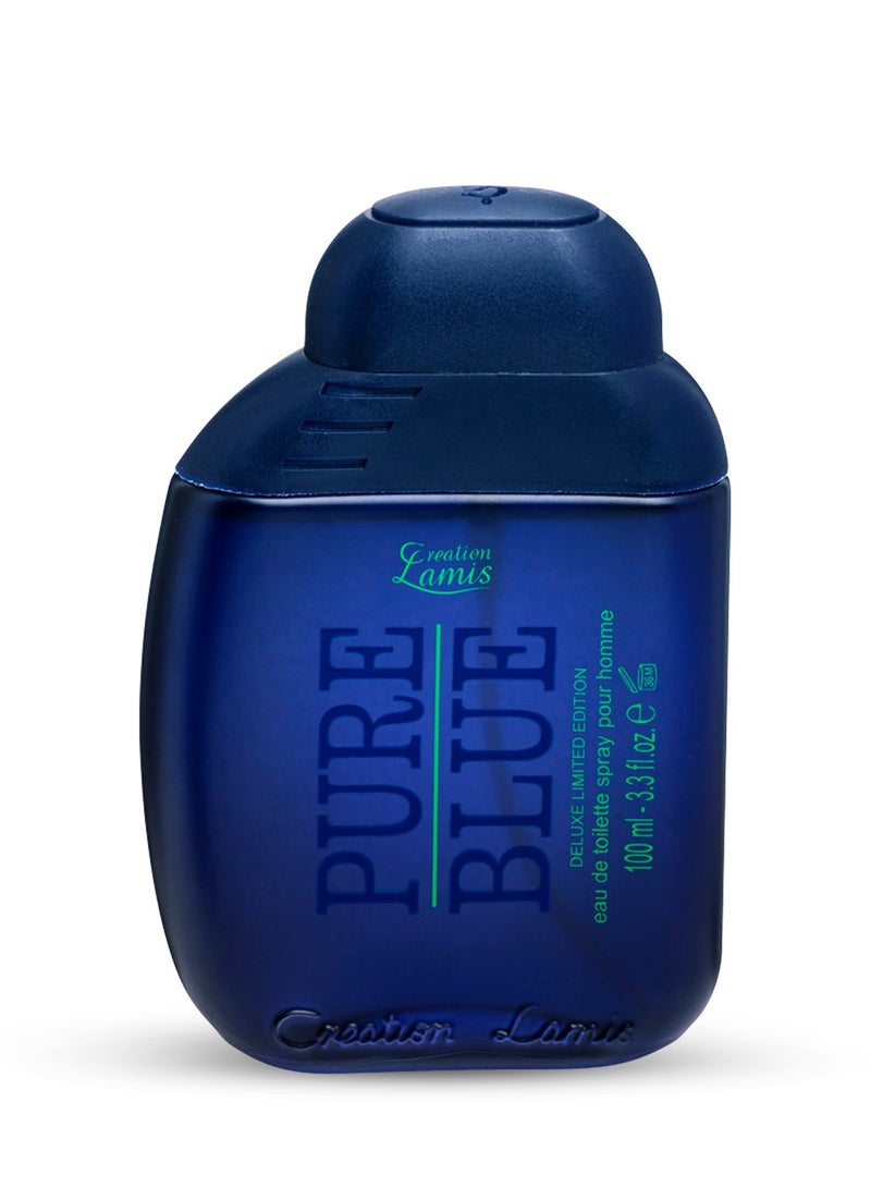 Creation Lamis Pure Blue Eau de Toilette For Men 100ml - Image 1