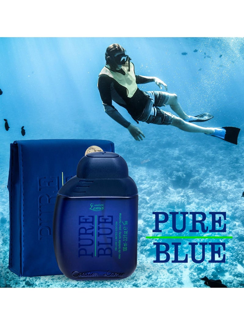 Pure Blue Eau de Toilette For Men 100ml - pzsku/ZE0DE5B0F199F9CE73F94Z/45/_/1688040825/7d0be000-bc3d-42d1-b90a-c08bc3f33678