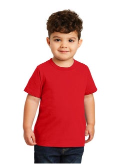 PRINTSHOP4ME Printshop4me Kids Round Neck boys T Shirt 170 GSM Pure Cotton Basic Colors  - Image 1