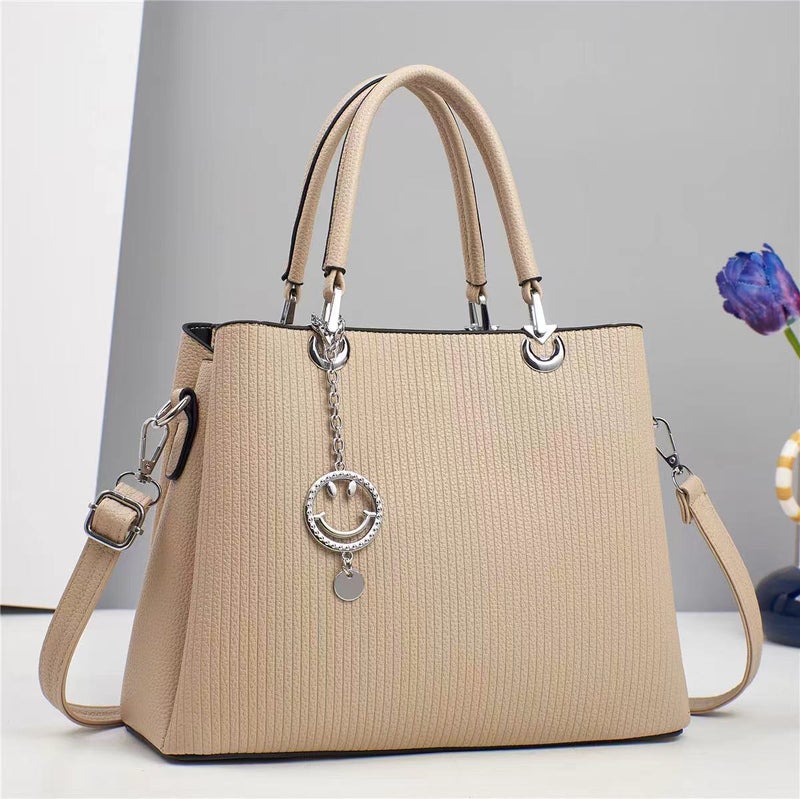 New Macaron Striped Handbag High-Value Order Simple Atmospheric Multi-Layer Large-Capacity Crossbody Bag For Women - Image 4