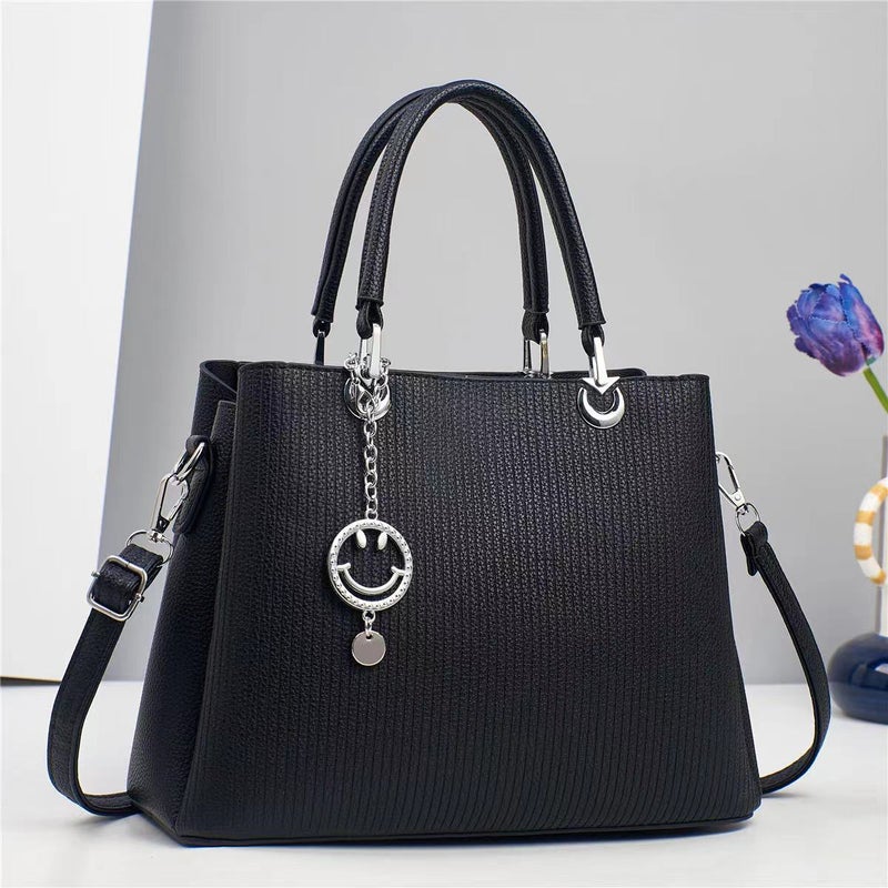 New Macaron Striped Handbag High-Value Order Simple Atmospheric Multi-Layer Large-Capacity Crossbody Bag For Women - Image 2