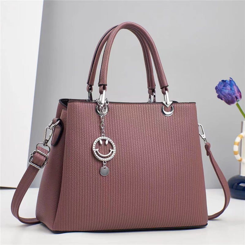 New Macaron Striped Handbag High-Value Order Simple Atmospheric Multi-Layer Large-Capacity Crossbody Bag For Women - Image 5