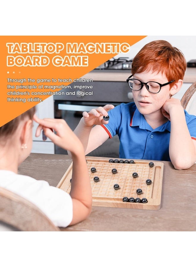 Funny Design Magnetic Chess Game with 20 Magnetic Pieces for Family Gatherings and Camping Parties by Yangon - Image 3