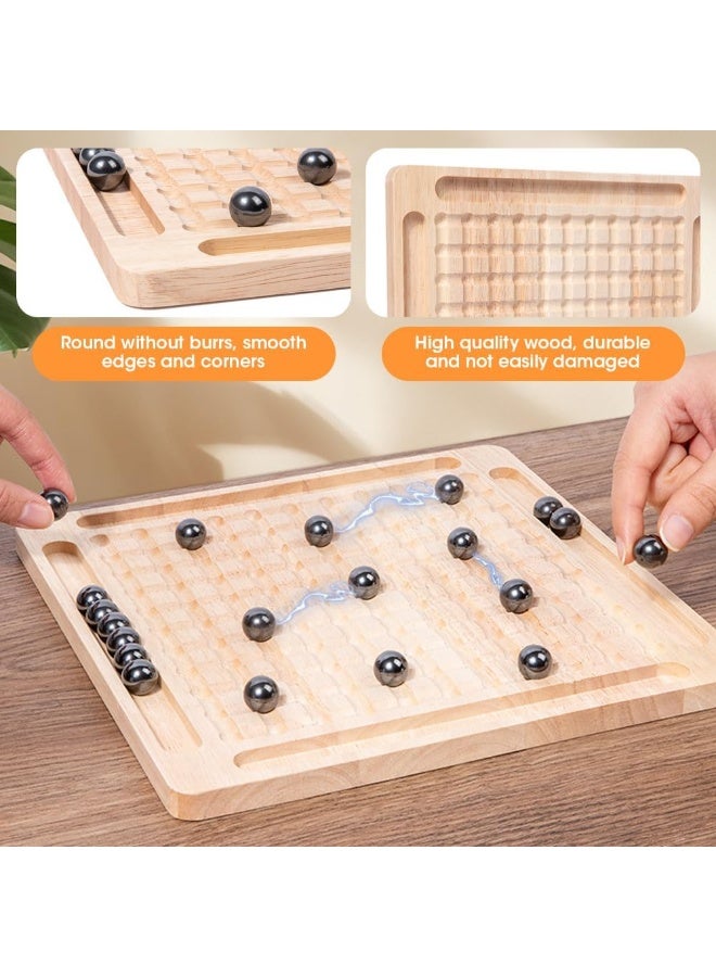 Funny Design Magnetic Chess Game with 20 Magnetic Pieces for Family Gatherings and Camping Parties by Yangon - Image 4