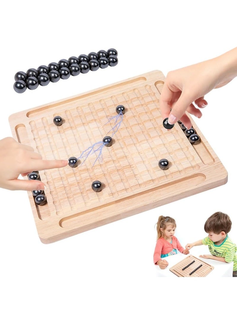 Funny Design Magnetic Chess Game with 20 Magnetic Pieces for Family Gatherings and Camping Parties by Yangon - Image 1