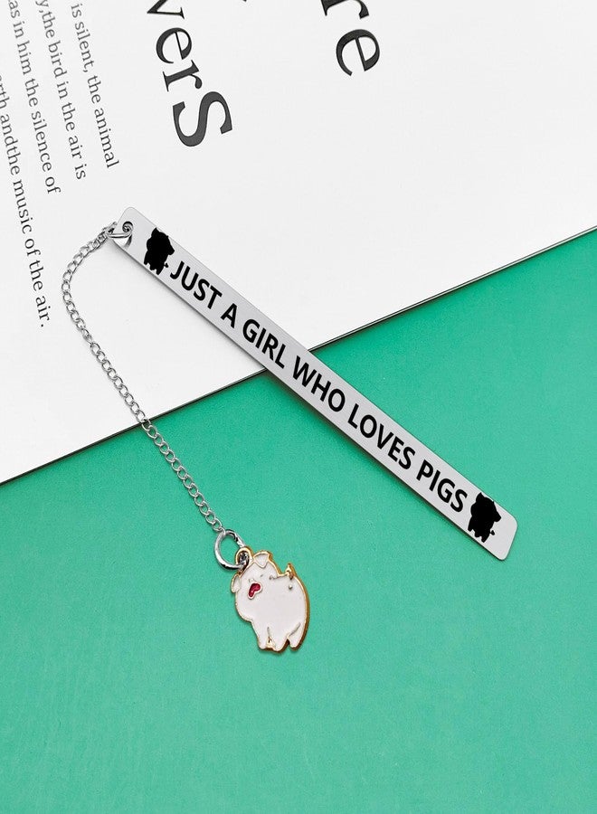 Baipilu Pig Lover Bookmark Pig Gifts for Girls Women Christmas Graduation Birthday Gift Ideas for Daughter Sister Bestie Friends Animal Lovers for Teen Girls Animal Bookmark for Readers - Image 3