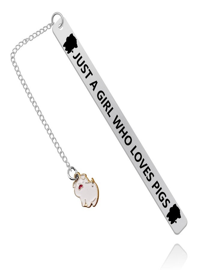 Baipilu Pig Lover Bookmark Pig Gifts for Girls Women Christmas Graduation Birthday Gift Ideas for Daughter Sister Bestie Friends Animal Lovers for Teen Girls Animal Bookmark for Readers - Image 1