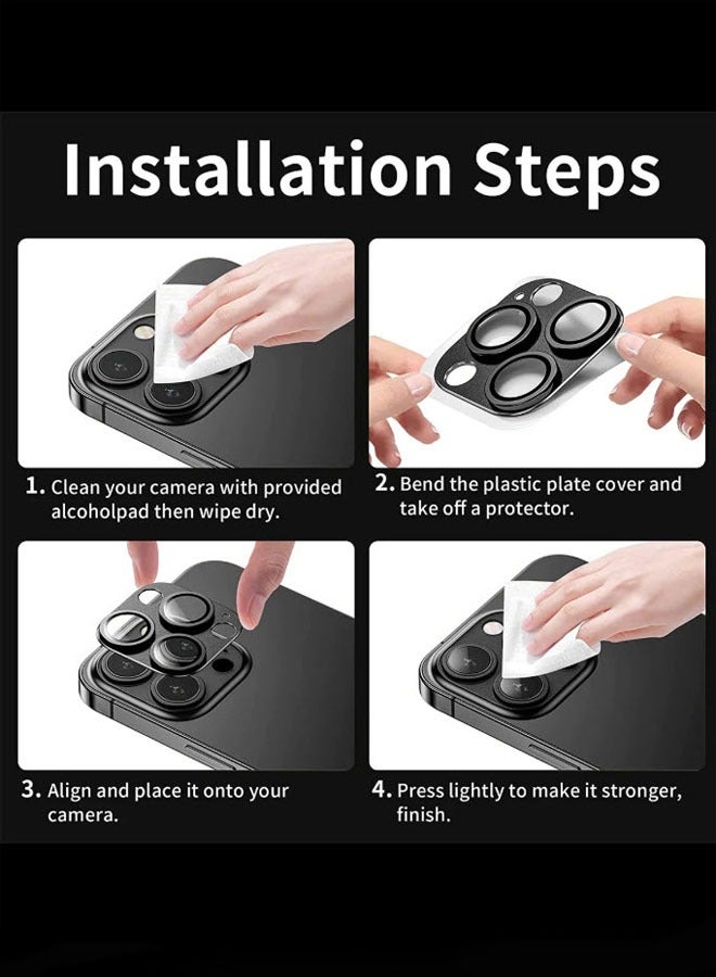 High-Quality IPhone 16 Pro Max /16 Pro Camera Protector - Desert Titanium - Image 2