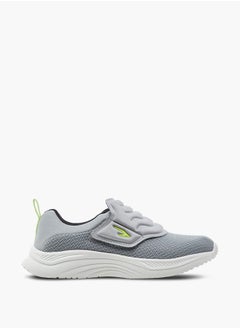 Dash Boys Textured Sneakers with Hook and Loop Closure  - Image 3
