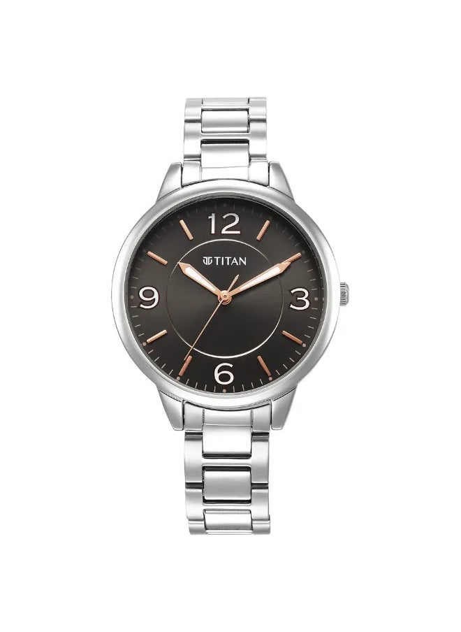TITAN Women's Analog Round Shape Metal Wrist Watch - 2617SM08 - 43.5 Mm  - Image 2