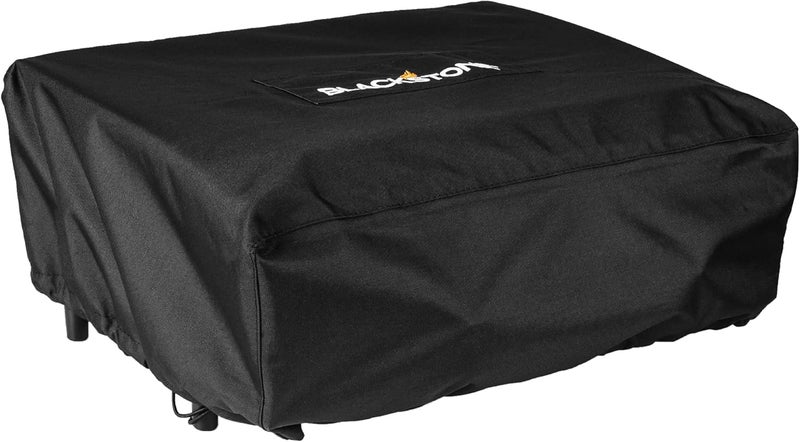 Blackstone 1724 Waterproof 600D Polyester Heavy Duty Flat top Gas Grill Cover Exclusively Fits 22" Griddle Cooking Station Without Hood, Black Occasional & permanent usable - Image 1