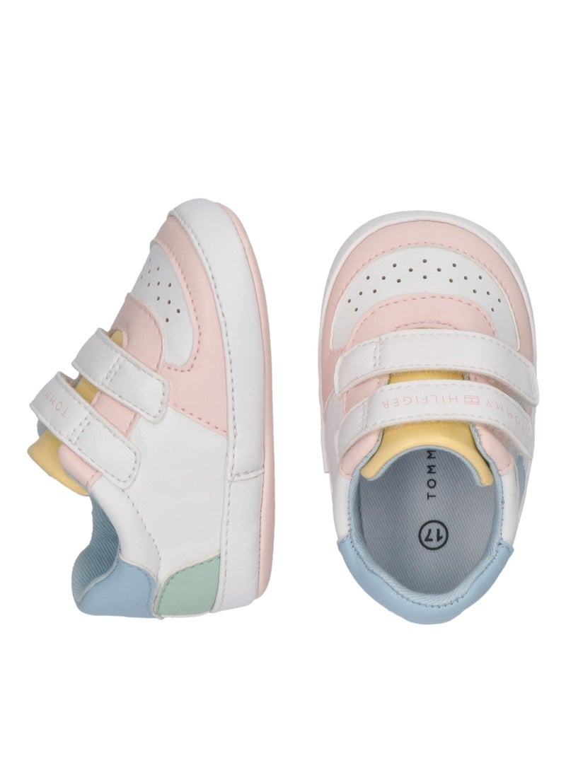 TOMMY HILFIGER - Infant Low Top Velcro Sneakers - Image 1