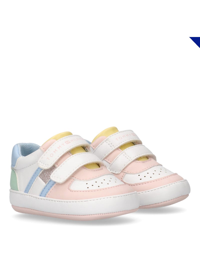 TOMMY HILFIGER - Infant Low Top Velcro Sneakers - Image 1