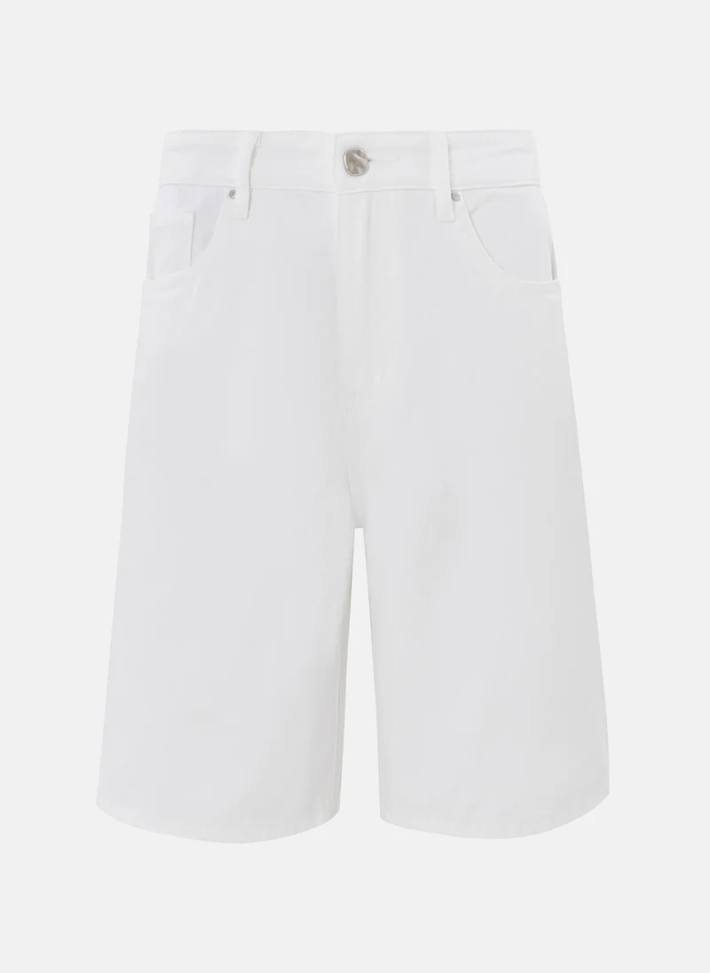 ليتشي شورت جينز فضفاض