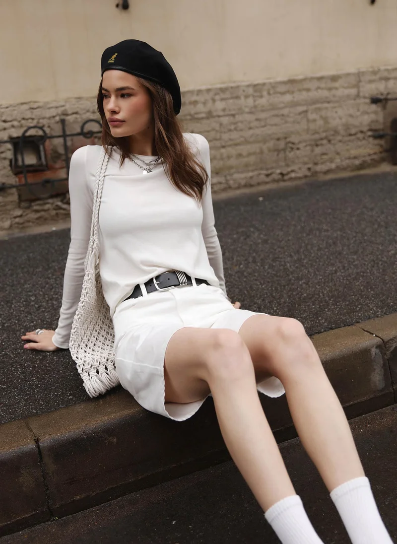 Lichi  Loose denim shorts for Women | Best Price UAE