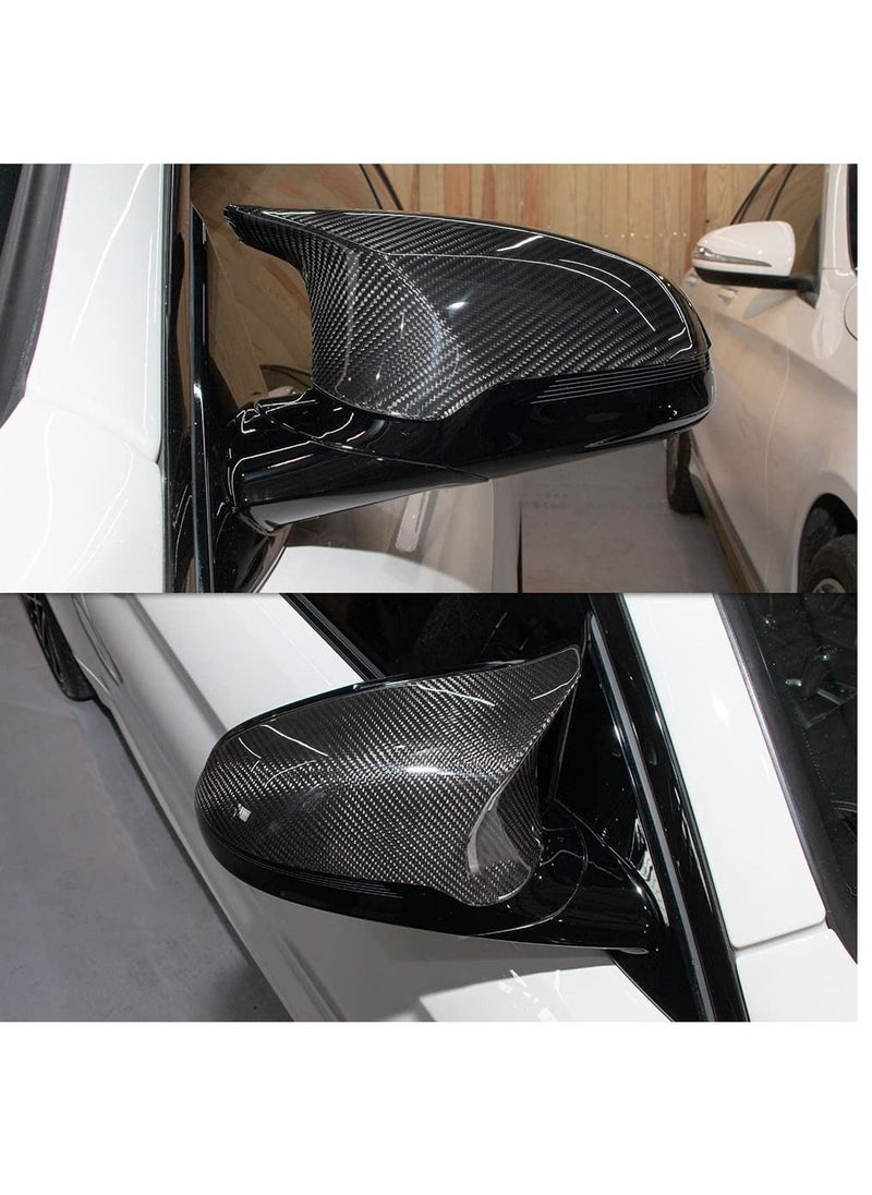 Generic - Original Carbon Fiber Side Mirror Cover Fit For Bmw  M3 F80 M4 F82 2015 - 2018 - 1Pair - Image 1