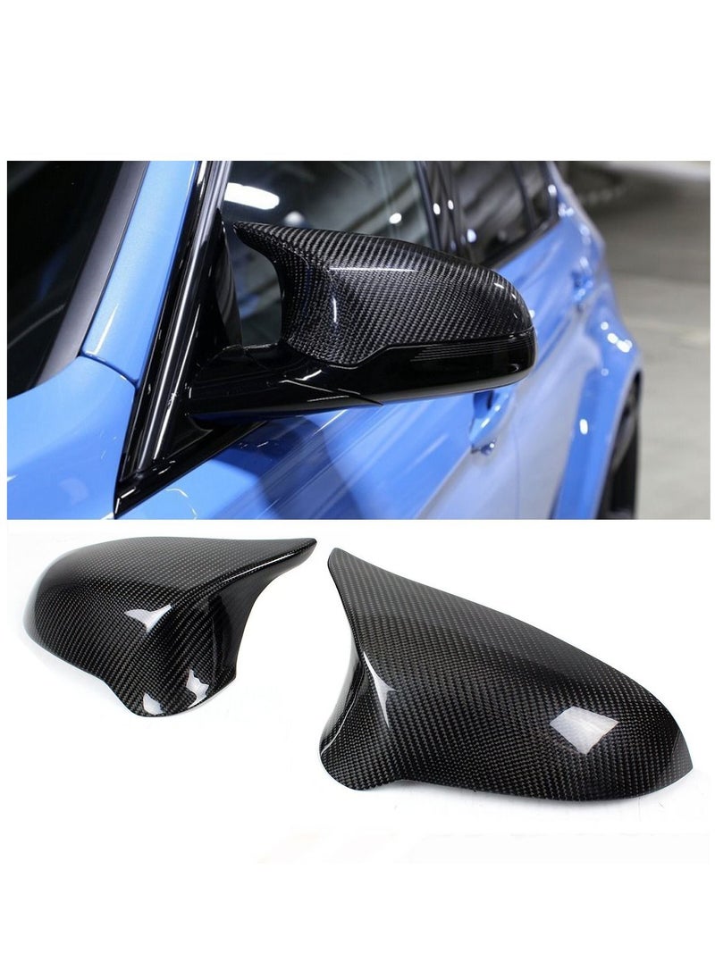 Generic - Original Carbon Fiber Side Mirror Cover Fit For Bmw  M3 F80 M4 F82 2015 - 2018 - 1Pair - Image 1