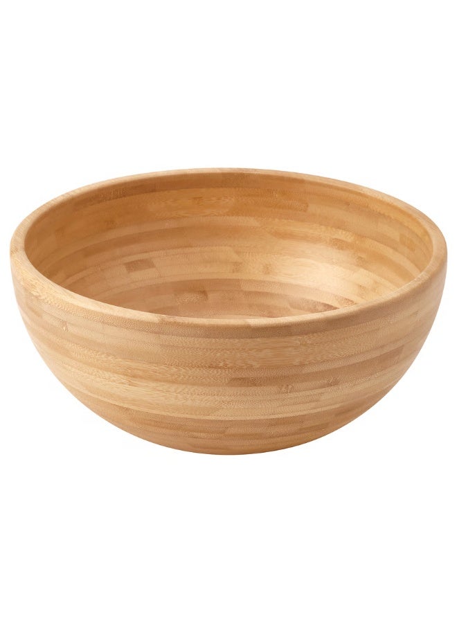 IKEA (IKEA) وعاء تقديم بامبو BLANDA MATT – 20 سم، طبيعي وصديق للبيئة من ايكيا - Image 1
