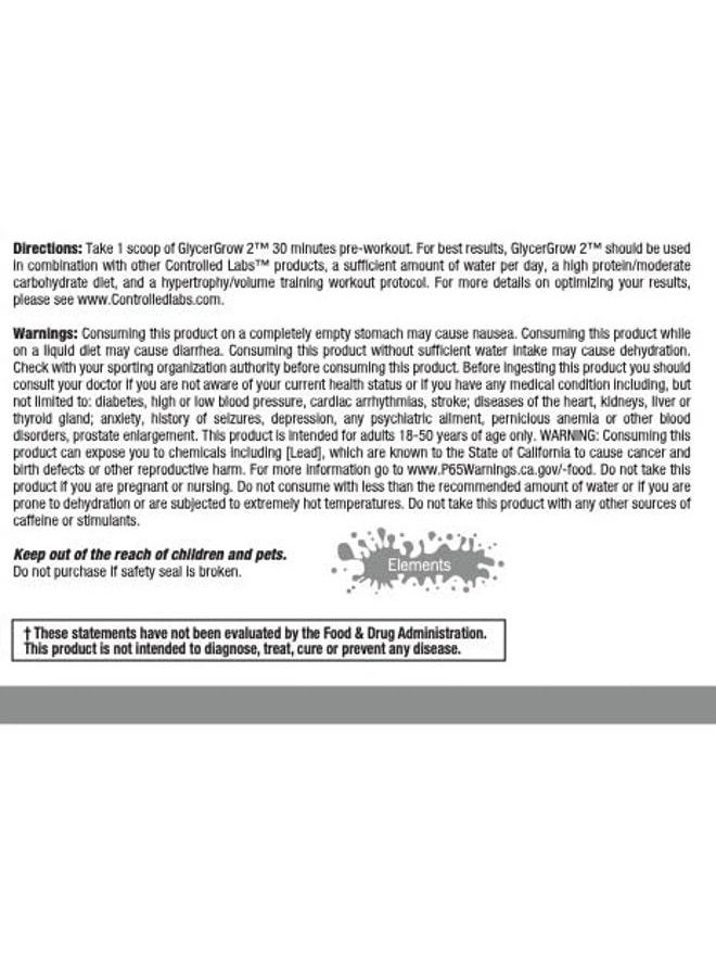 Controlled Labs Glycergrow 2 60 Servinging, 8.277 Ounces - Image 5
