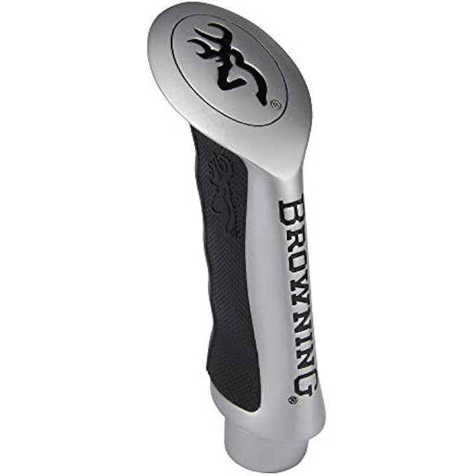 rayihni Browning Pistol Grip Gear Shift Knob for Cars and Trucks for Automatic and Manual Shifter Fits Most Vehicles - Image 1