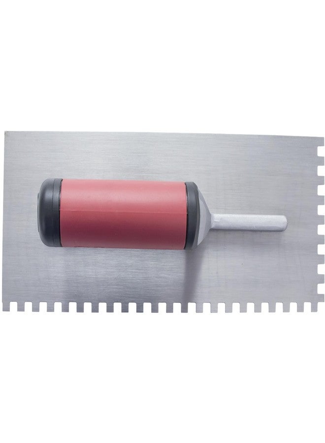 مارشال تاون مجرفة بلاط MARSHALLTOWN QLT مربعة مسننة مقاس 3/16 × 3/16 × 3/16، مجرفة بلاط ملحومة بنقطة مقاس 11 × 4.5 بوصة، NT675 - Image 5