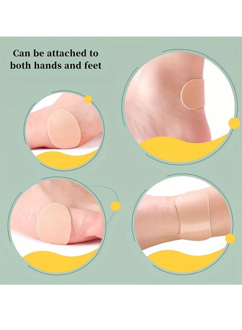 Generic Invisible Waterproof Pads Set - 5Pieces, Heel Protectors for High Heels and Loafers, Anti-Slip Blister Prevention for Shoes and Fingers - Image 3
