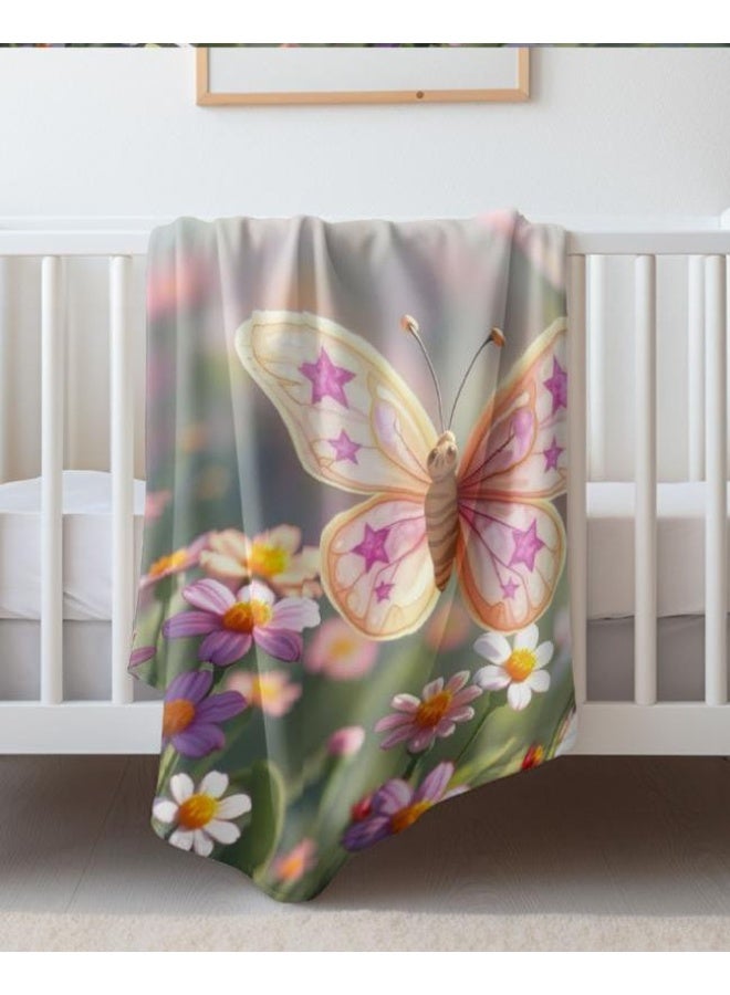 عام بطانية رقيقة من الفانيلا الكرتونية للأطفال أو الطلاب (دافئة ومريحة ومناسبة للنوم والألعاب) 100 سم * 150 سم - 490 - Image 4