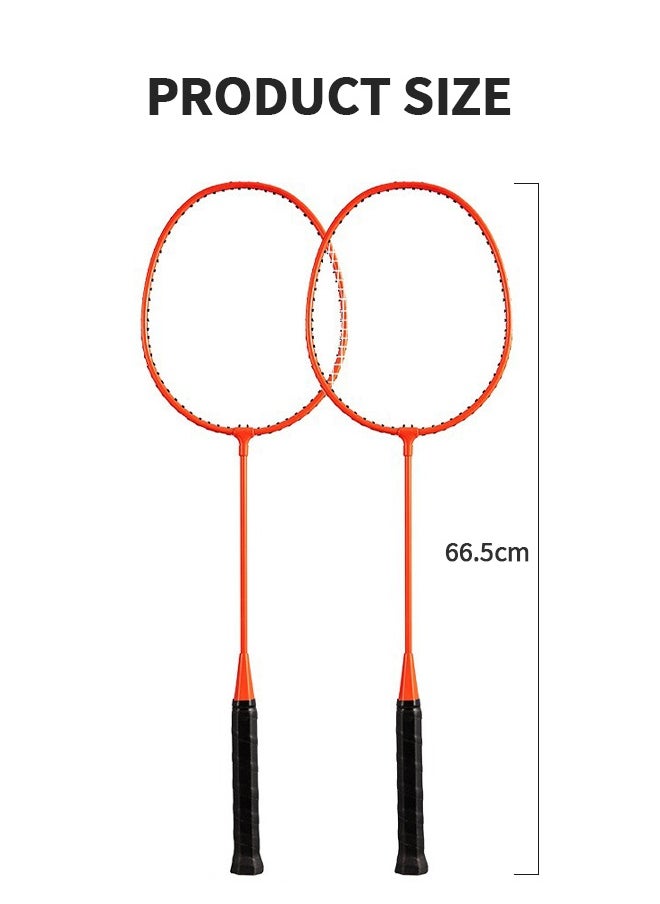 UNUNS - Badminton Volleyball Combo Set With 4.1m Net,4 Badminton Rackets,6 Nylon Badminton Shuttlecocks,1 PU Volleyball Size 5,1 Pump,Portable Outdoor Game Kits For Backyard Beach Lawn - Image 1