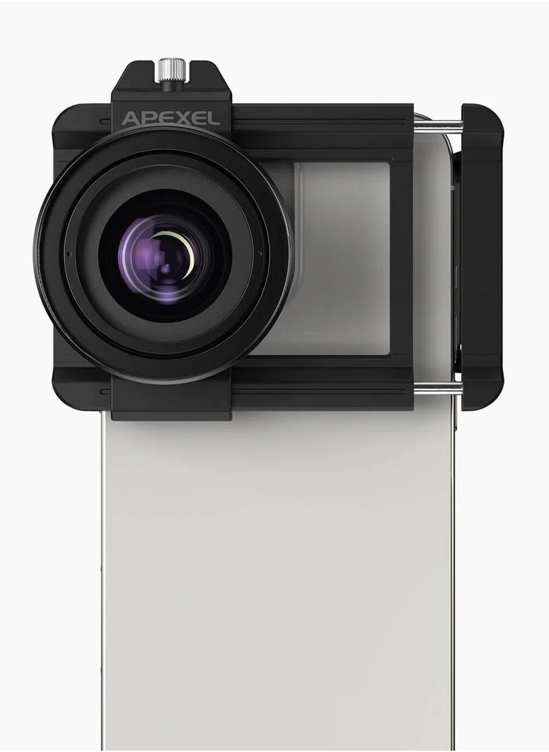 APEXEL - ZM100MM Machine lens Eye Observation Mode Zoom Macro Zoom In Epic For Macro Universal Clamp Micro Lenses For Samsung Iphone And All Smartphones - Image 1