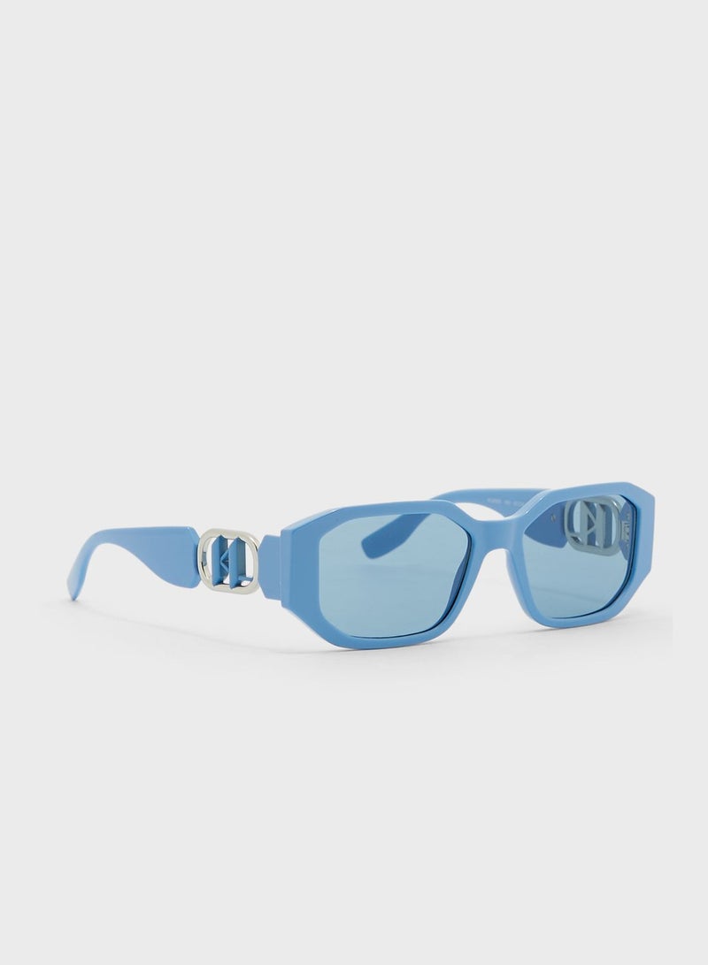Karl Lagerfeld Modified Rectangle Sunglasses - Image 1