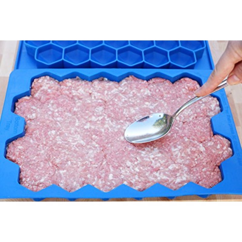 Shape+Store Master-32 1 oz Maker Meatball Making Tool, Plastic, Deep Blue - Image 5
