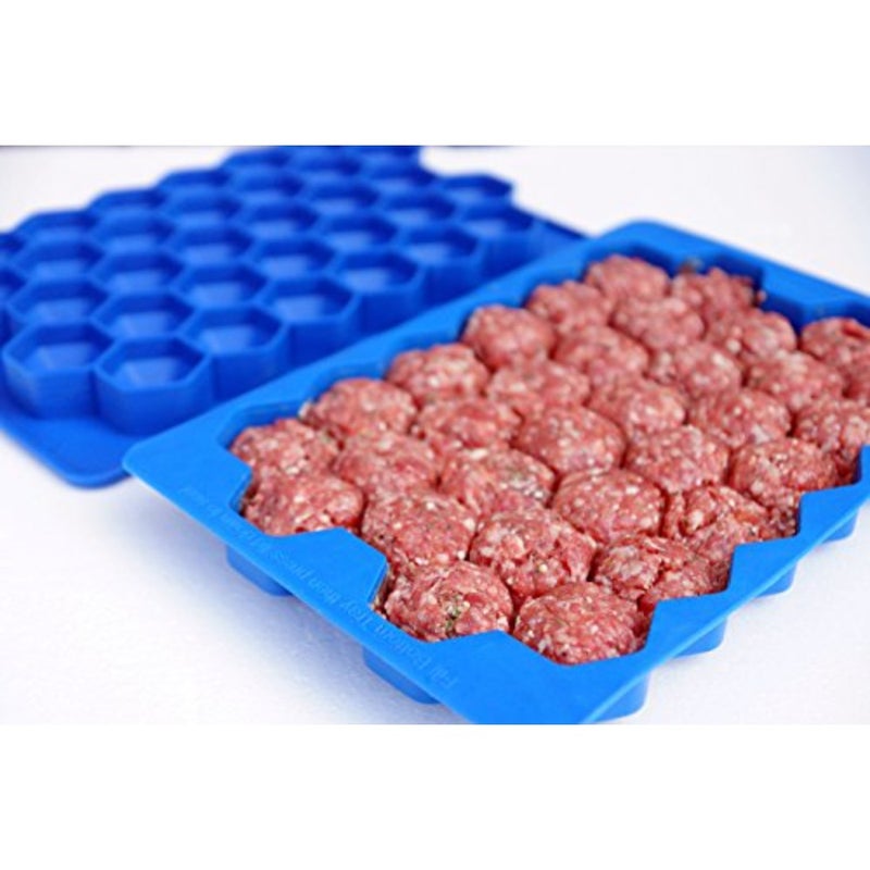 Shape+Store Master-32 1 oz Maker Meatball Making Tool, Plastic, Deep Blue - Image 3