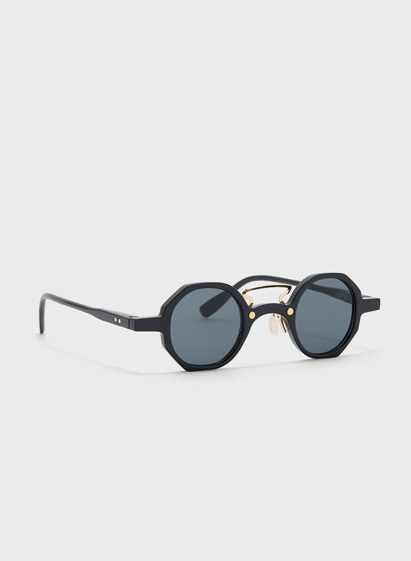 Seventy Five Hexagone Shape Casual Sunglasses  - Image 1