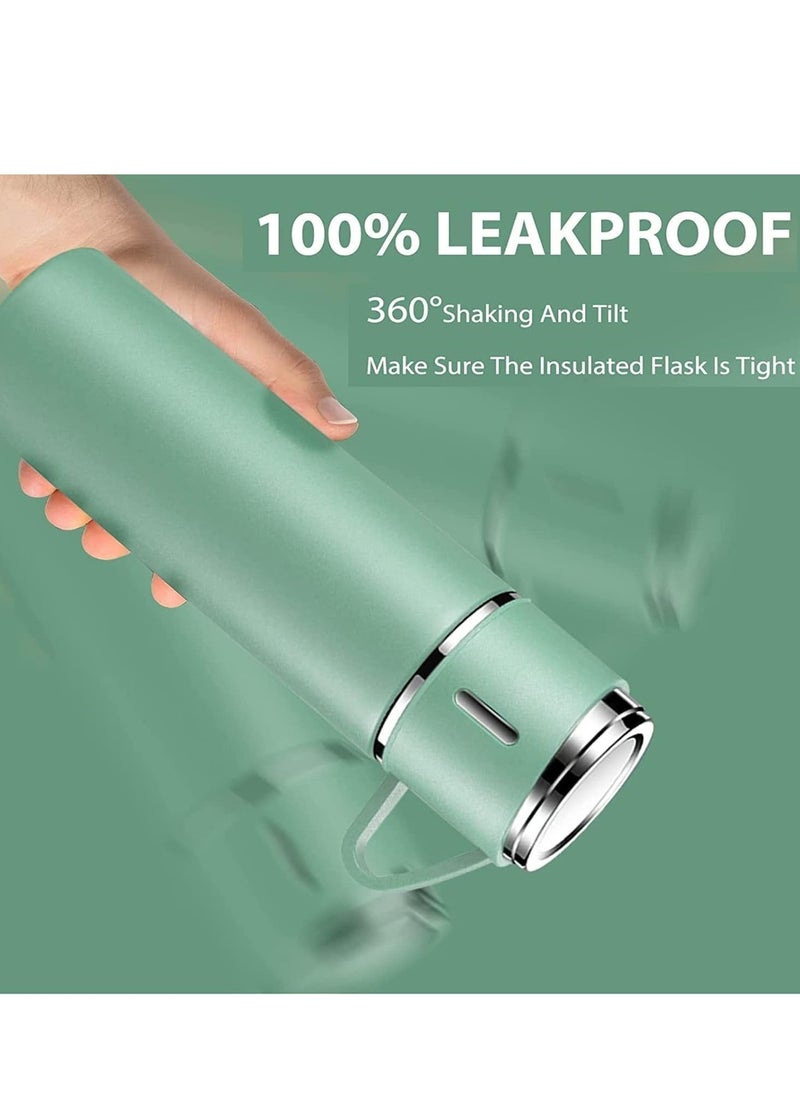 JAJEEK NEW Vacuum Insulated Flask 500ml/17.6oz Stainless Steel Thermo-Bottle with Cup for Coffee, Water, Hot & Cold Drinks – Durable & Stylish - Image 3