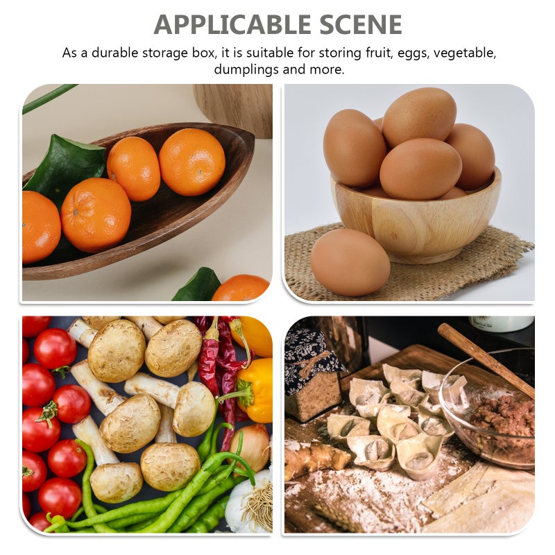 🍳 صندوق حفظ متين لتنظيم المطبخ للفواكه والخضروات والمزيد - Image 4